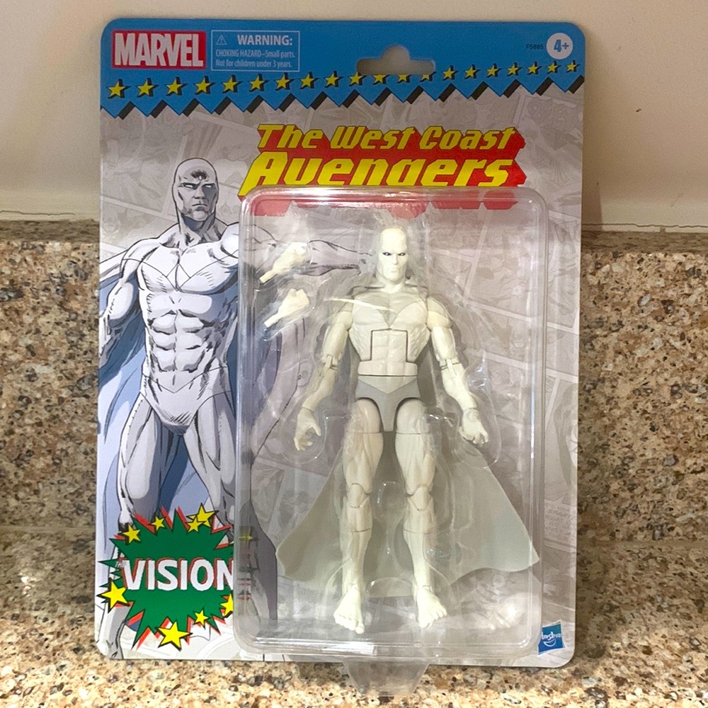 Hasbro Marvel Comics Legends Vision West Coast Avengers 6 Inch Action Figure